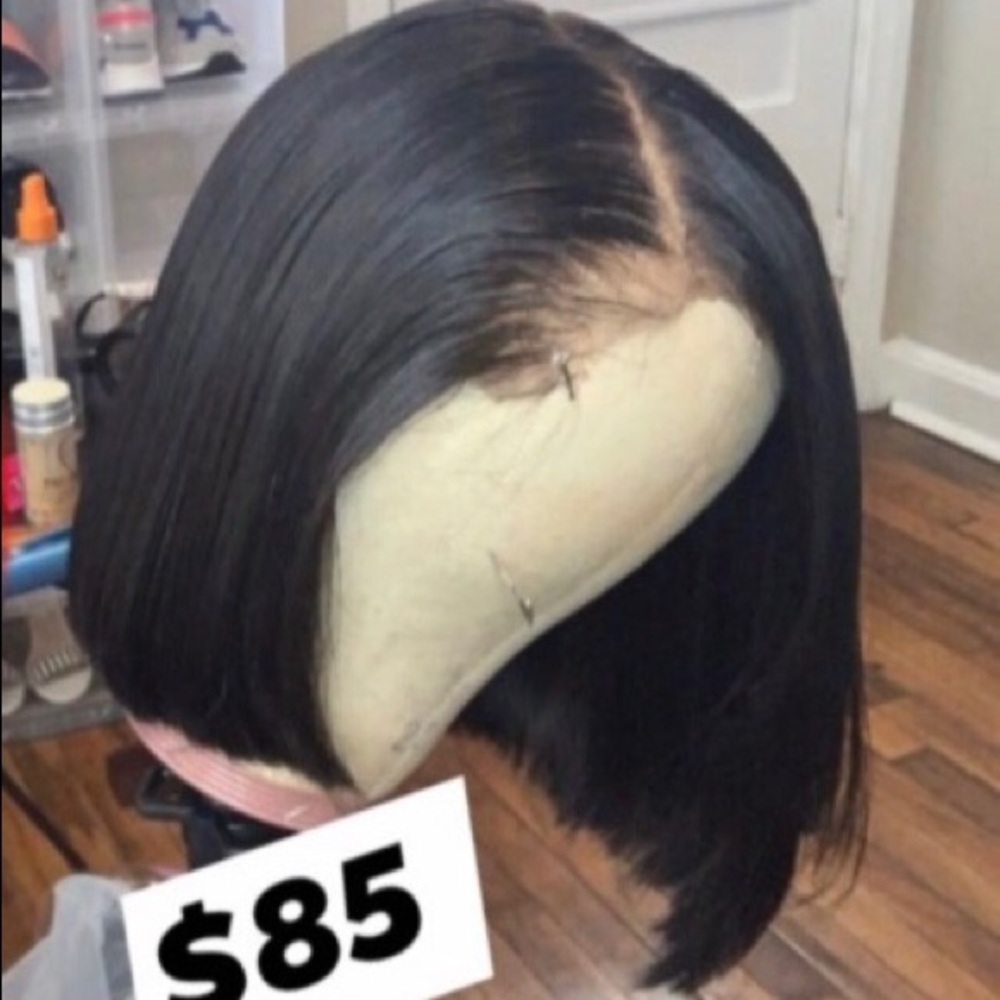 Human hair bob wig